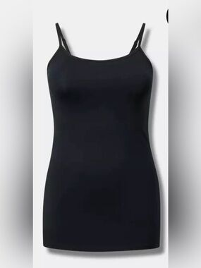 torrid Foxy Tunic Cami Deep Black